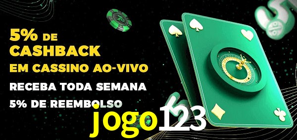 Promoções do cassino ao Vivo jogo123
